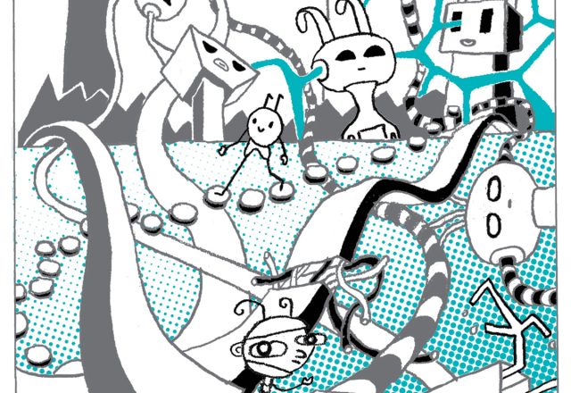 The Pink Pill, a 3 colour screen print