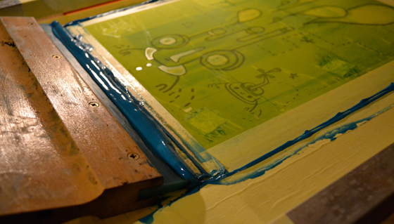 Screenprint Ink Splot ^_^